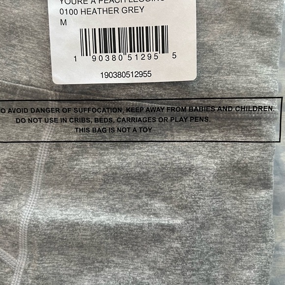 ❄️SOLD❄️- FREE PEOPLE High-Rise 7/8 You're A Peach Leggings SZ. M - Picture 3 of 14